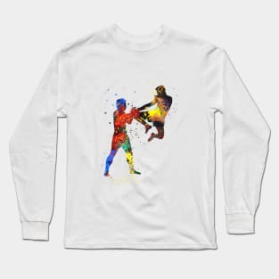 Man muay thai boxing, Long Sleeve T-Shirt